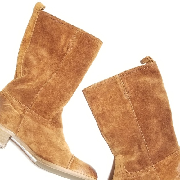 J. Crew Ryder Suede Equestrian Riding Boots - Picture 4 of 8